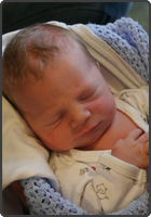 Just a few hours old..